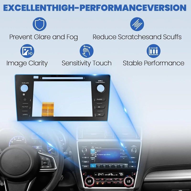 Arfepa 86471-AL65A Touch Screen Digitizer Replacement – Compatible with Subaru Legacy & Outback 2018-2019 86471-AL65B, 86471-AL66A, 86471-AL68A - Image 5